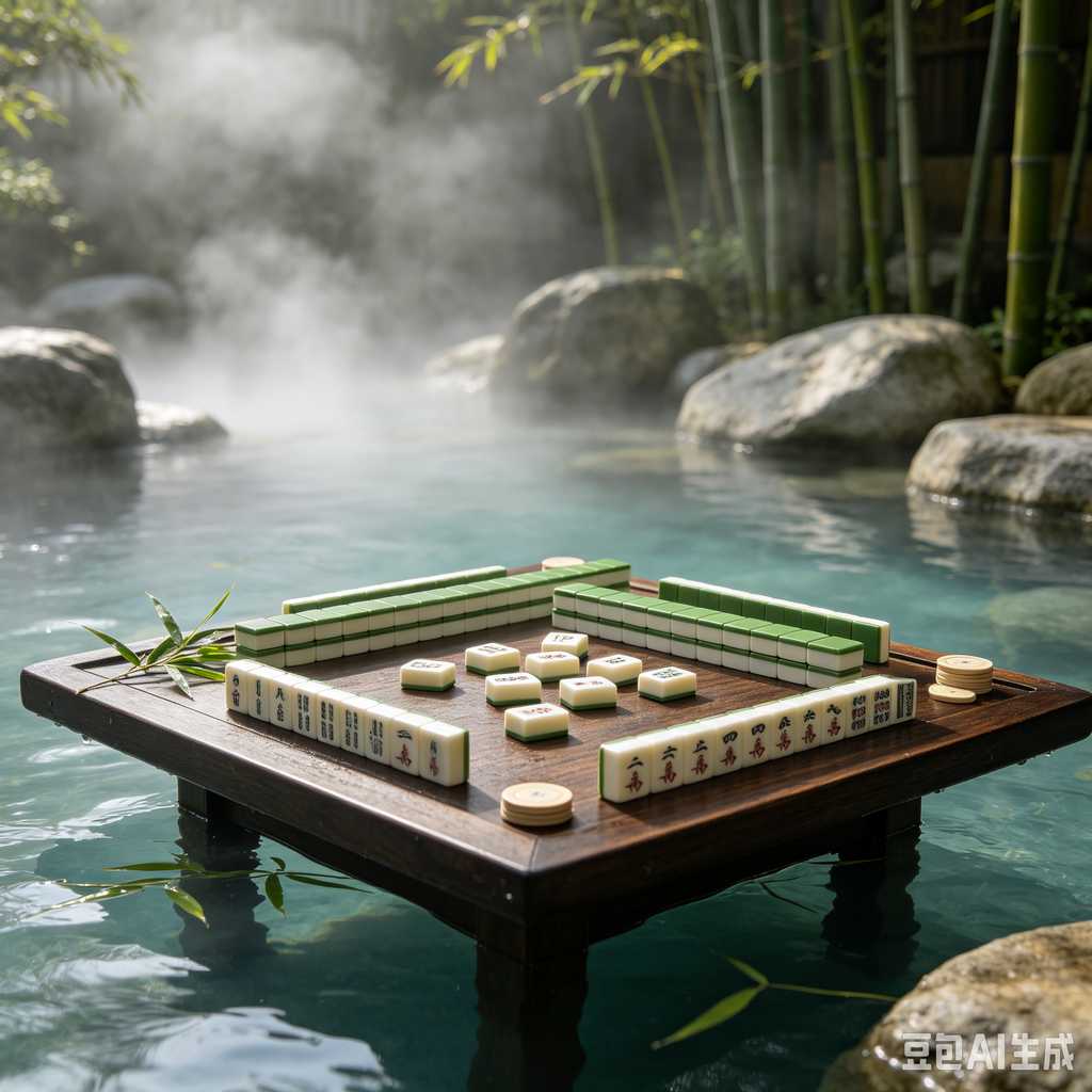 mahjong tile rack set