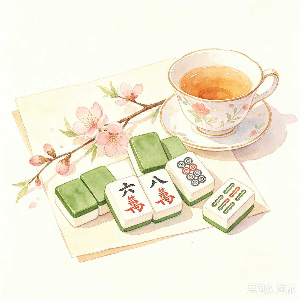 mini pocket mahjong travel set
