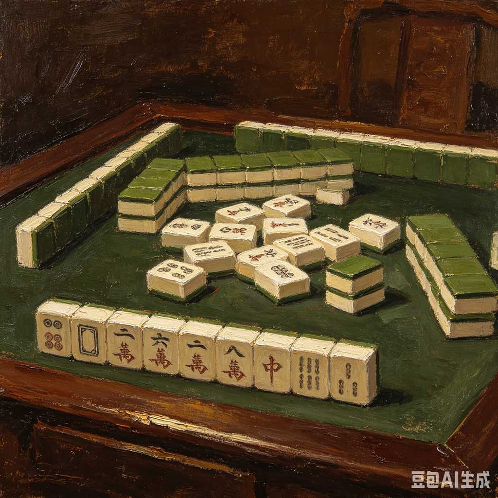 black luxury mahjong set