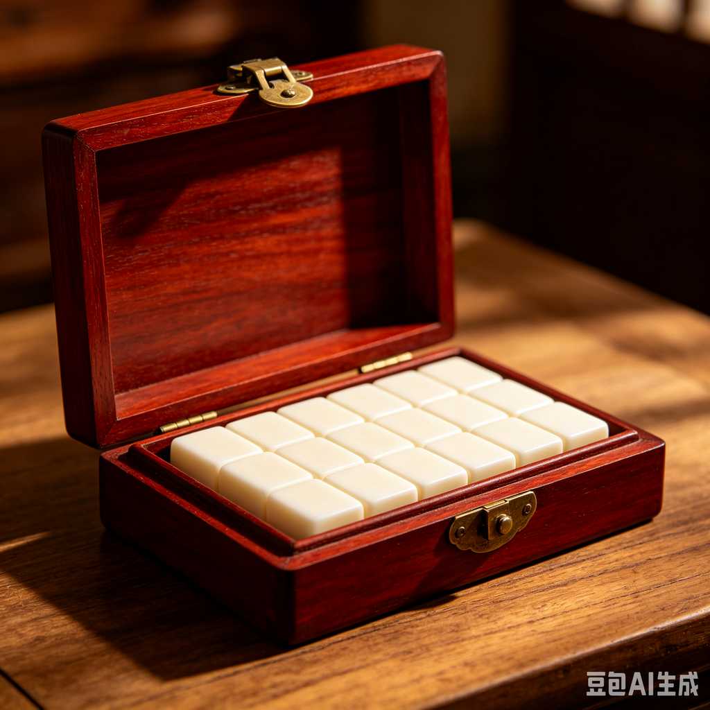 special color mahjong set gift